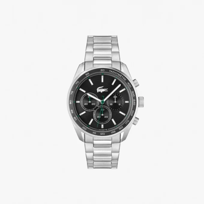 Boston Chronographenuhr aus Edelstahl