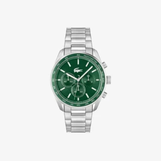 Boston Chronographenuhr aus Edelstahl
