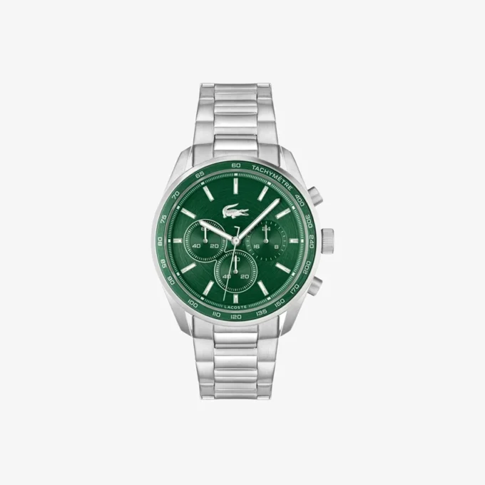 Boston Chronographenuhr aus Edelstahl
