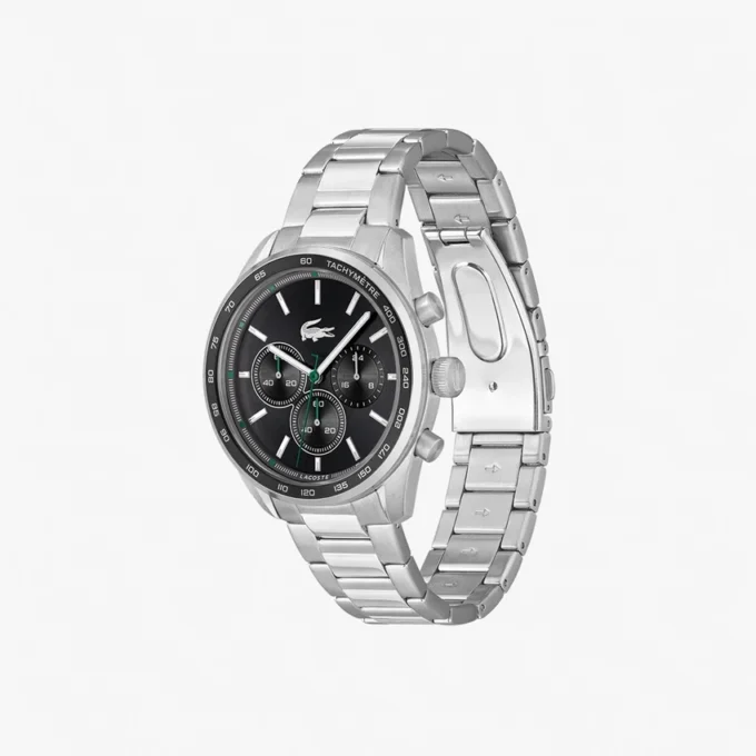 Boston Chronographenuhr aus Edelstahl