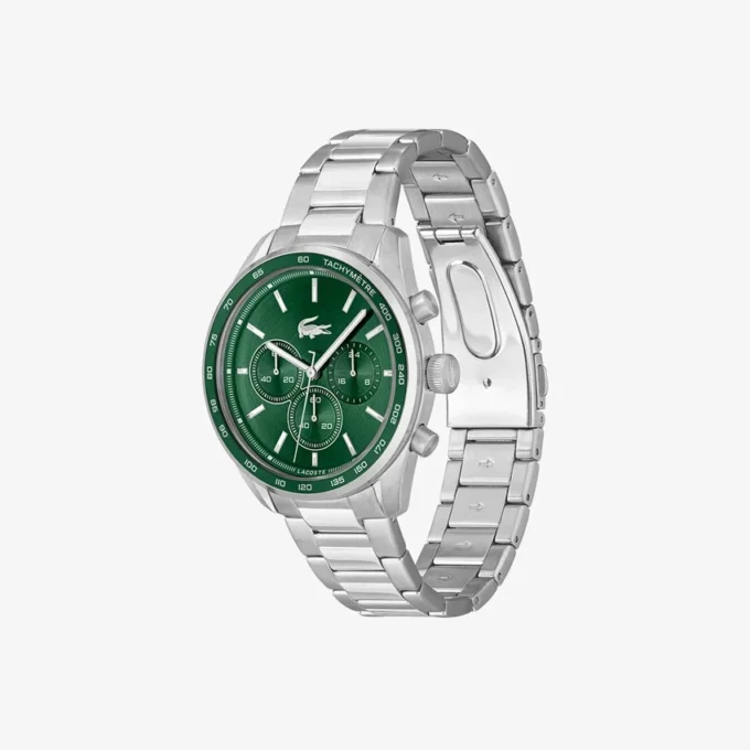 Boston Chronographenuhr aus Edelstahl