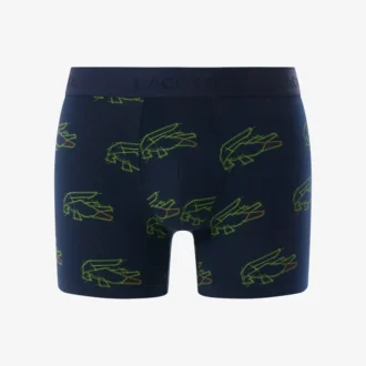 Boxershorts aus Stretch-Baumwolle mit Krokodil-Print für Herren