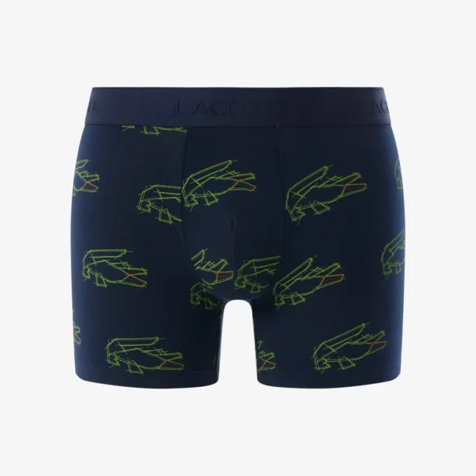 Boxershorts aus Stretch-Baumwolle mit Krokodil-Print für Herren