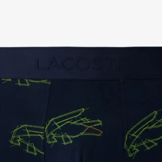 Boxershorts aus Stretch-Baumwolle mit Krokodil-Print für Herren