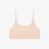 Bralette aus Mesh mit Krokodil-Akzent