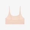 Bralette aus Mesh mit Krokodil-Akzent