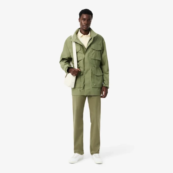 Chino-Hose aus Baumwolle mit Regular Fit