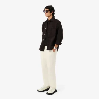 Chino-Hose aus Leinen in Regular Fit