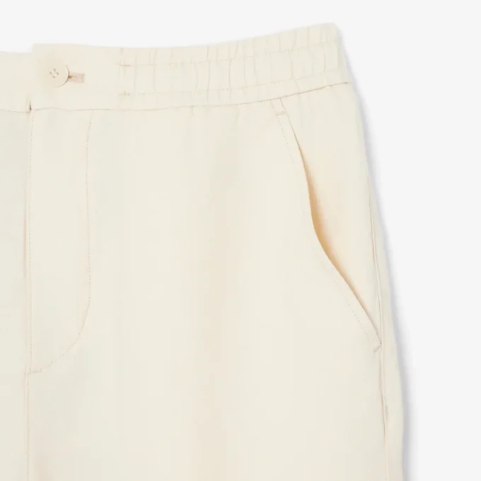 Chino-Hose aus Leinen in Regular Fit