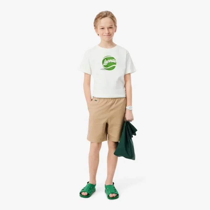 Chino-Shorts aus Stretch-Baumwolltwill