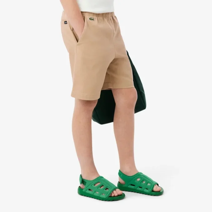 Chino-Shorts aus Stretch-Baumwolltwill