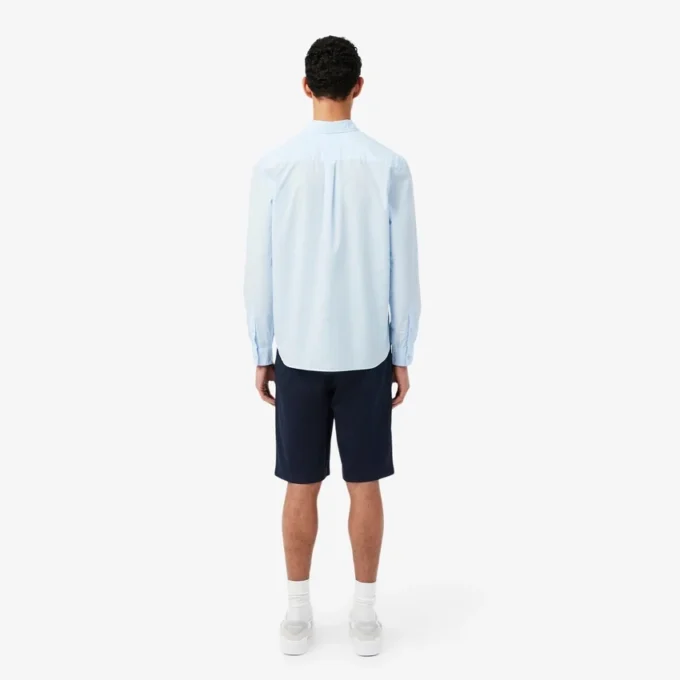 Chino-Shorts aus Stretch-Twill