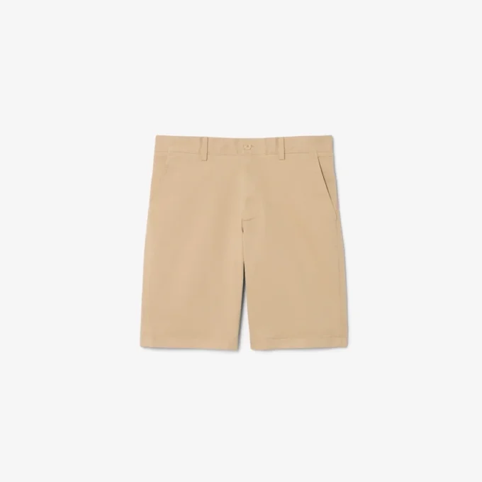Chino-Shorts aus Stretch-Twill
