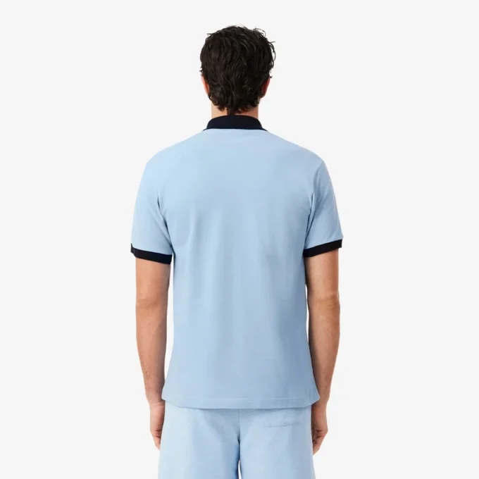 Classic Fit Contrast Rib Poloshirt