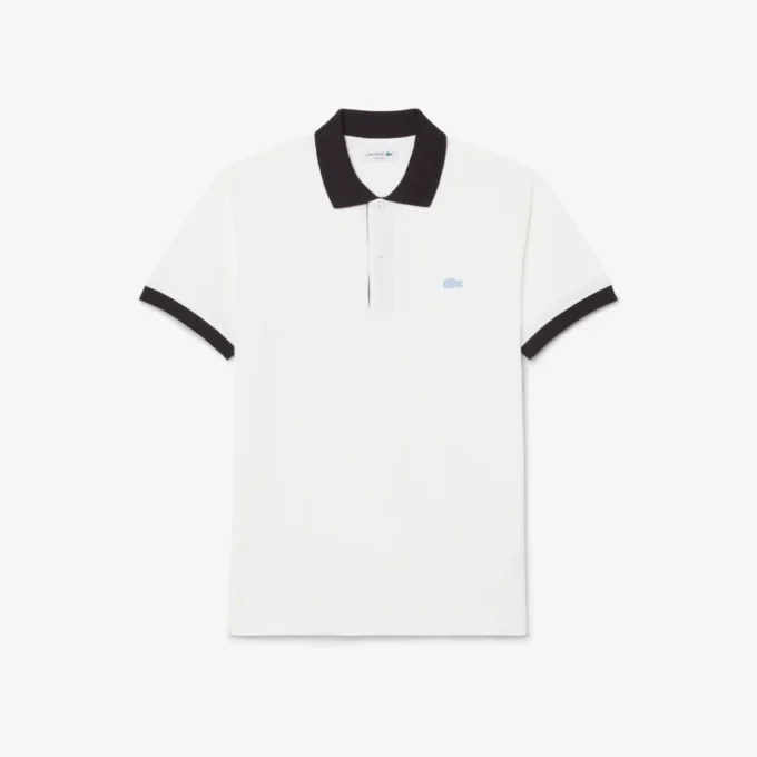Classic Fit Contrast Rib Poloshirt