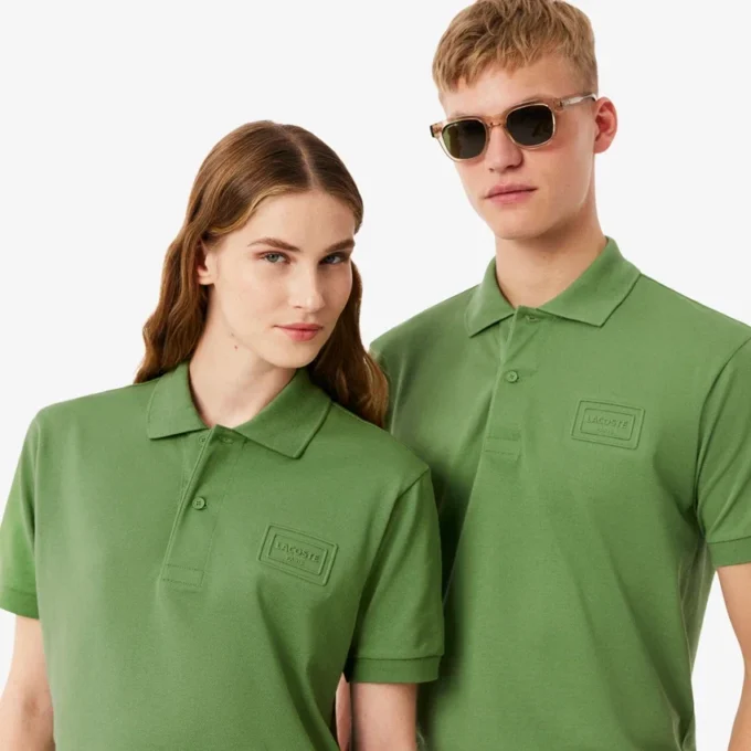 Classic Fit Embossed Branding Poloshirt
