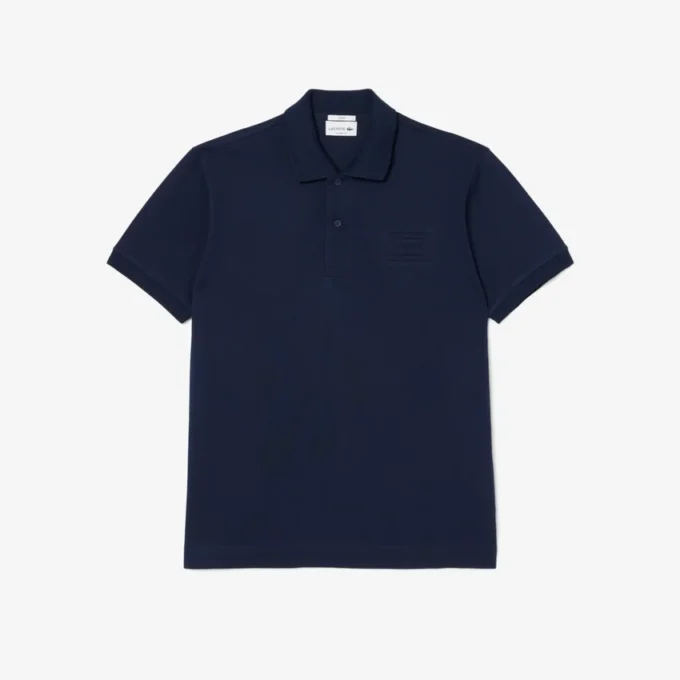 Classic Fit Embossed Branding Poloshirt