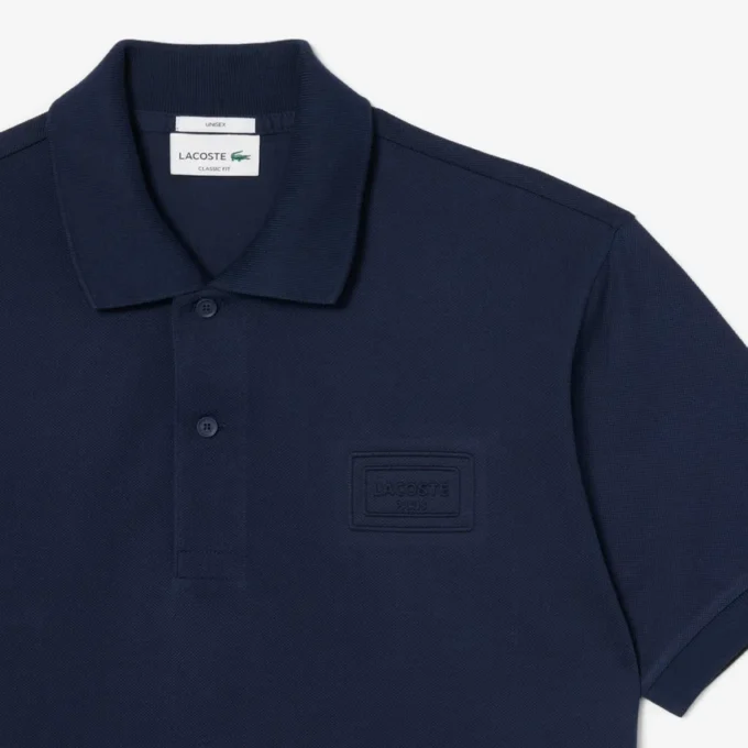Classic Fit Embossed Branding Poloshirt
