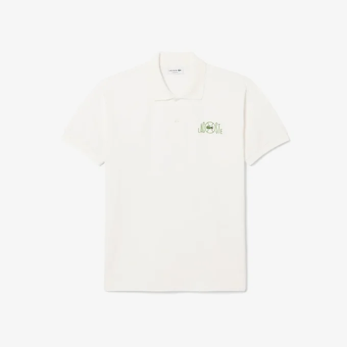 Classic Fit Poloshirt mit grafischem Logo