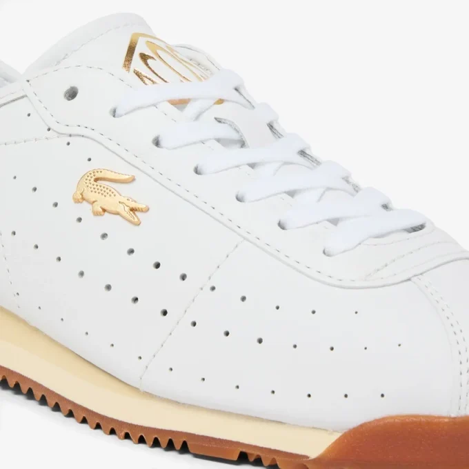 Club-Low-Ledersneaker für Damen