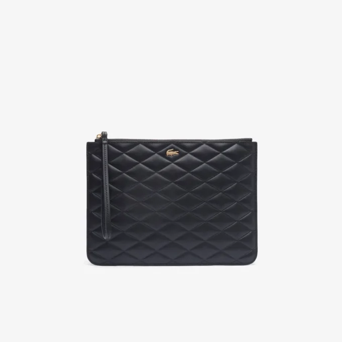 Crocodelle-Leder-Clutch