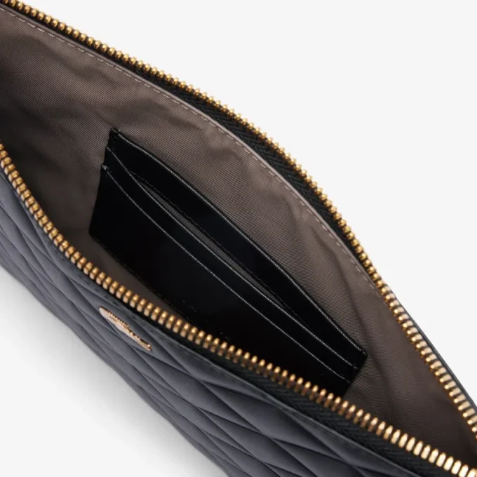 Crocodelle-Leder-Clutch