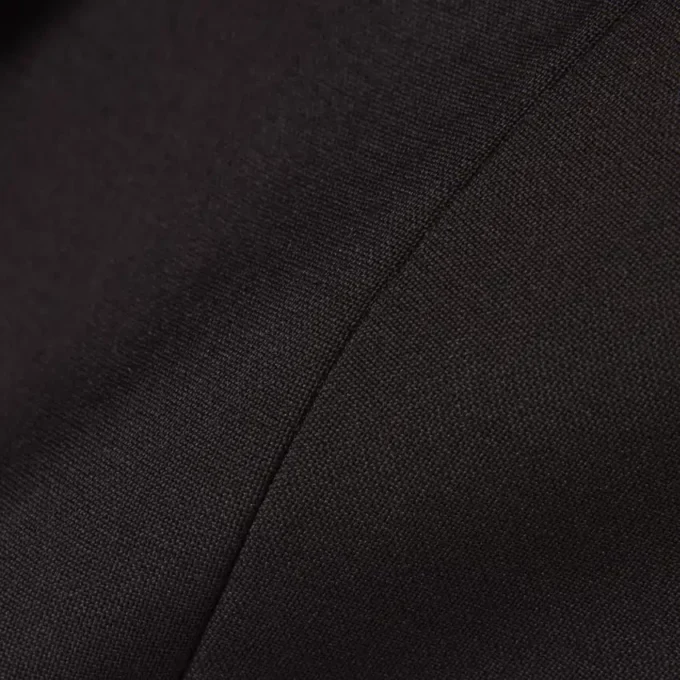Damen-Blazer aus Wolle mit gesticktem Logo und schmaler Passform
