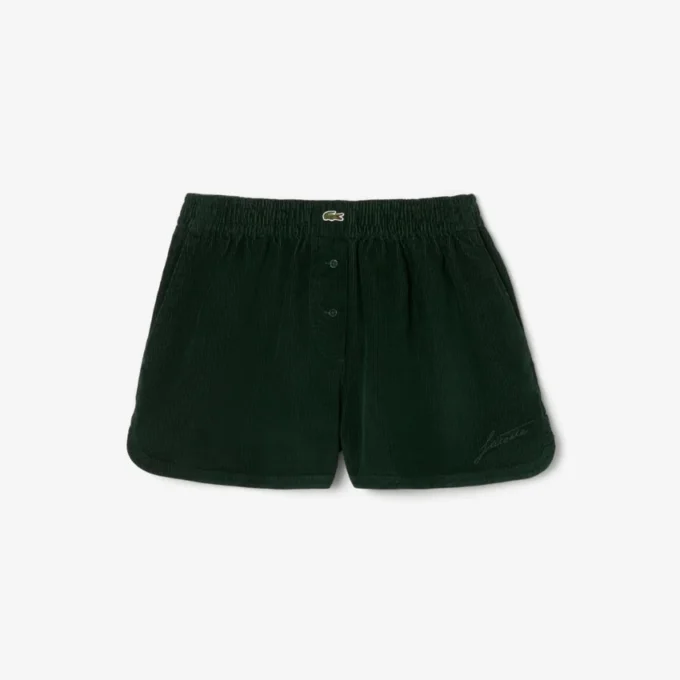 Damen-Cordshorts in lockerer Passform