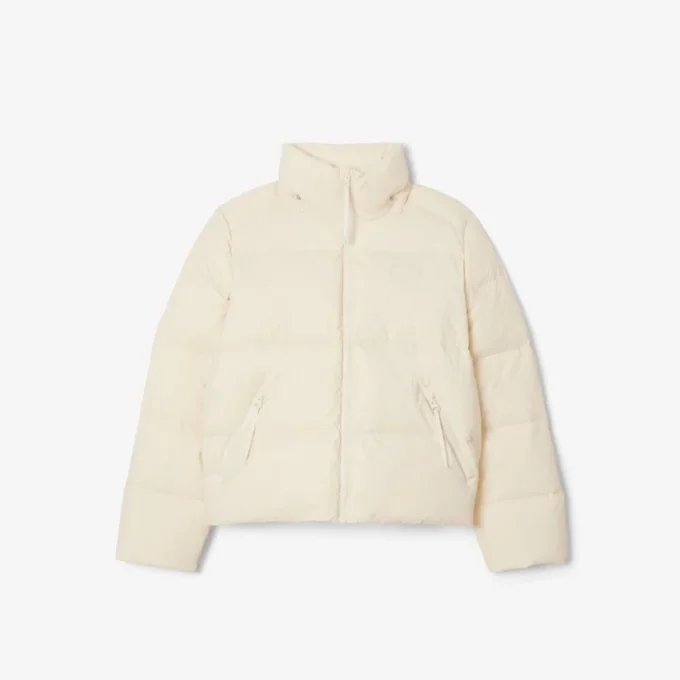Damen-Daunenjacke mit Kapuze in lockerer Passform