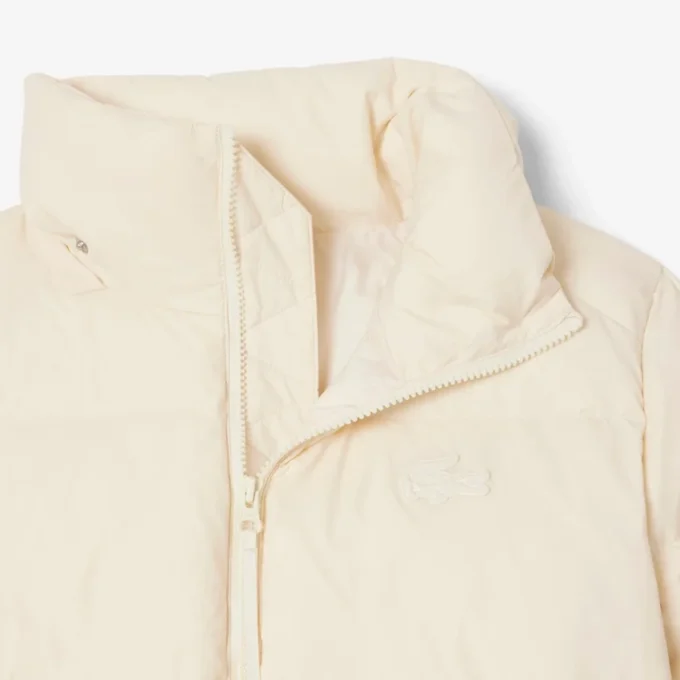 Damen-Daunenjacke mit Kapuze in lockerer Passform