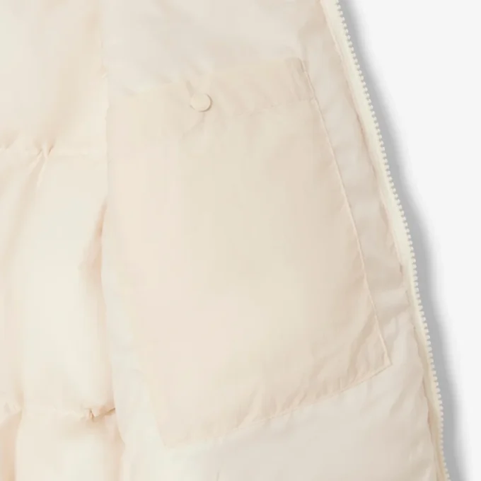 Damen-Daunenjacke mit Kapuze in lockerer Passform