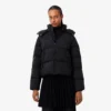 Damen-Daunenjacke mit Kapuze in Relaxed Fit