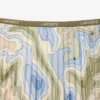 Damen-Faltenrock mit Topography-Print