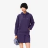 Damen-Hoodie aus Piqué