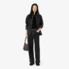 Damen-Jeans mit weitem Bein