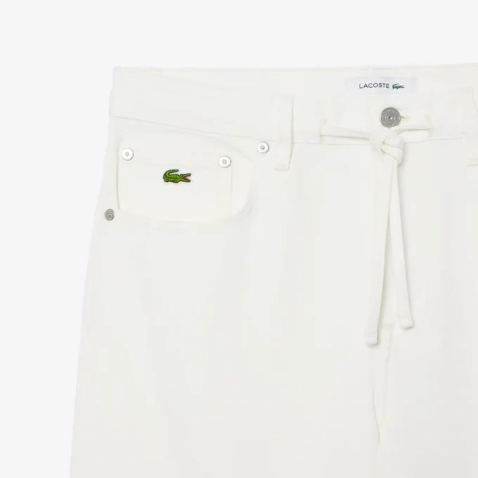 Damen-Jeans mit weitem Bein