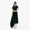Damen-Jersey-T-Shirt mit Kontrastbesatz