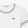 Damen-Jersey-T-Shirt mit Kontrastbesatz