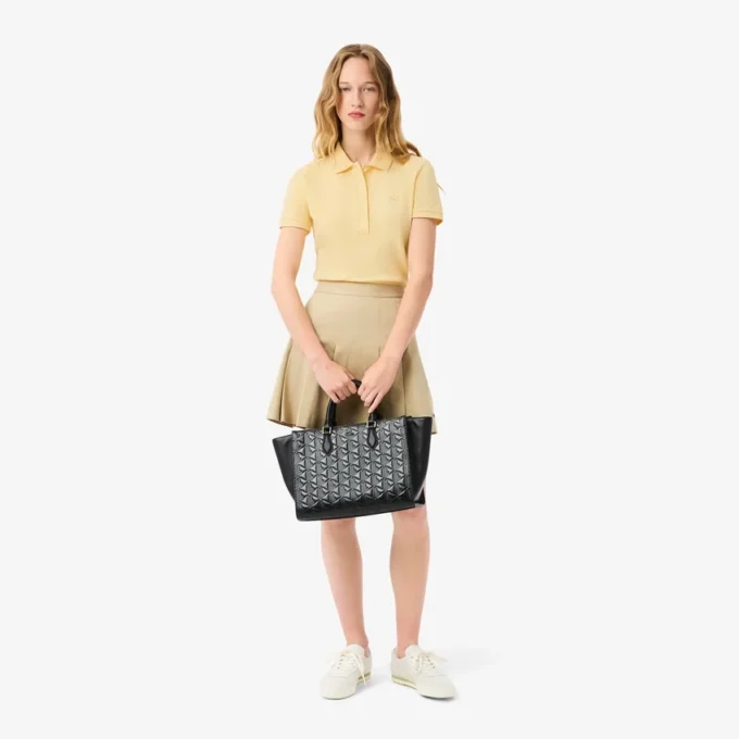 Damen L.12.D Slim Fit Stretch Mini Piqua Poloshirt