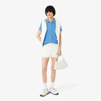 Damen L.12.D Slim Fit Stretch Mini Piqua Poloshirt