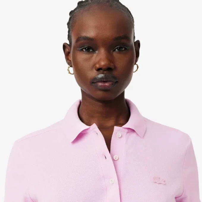 Damen L.12.D Slim Fit Stretch Mini Piqua Poloshirt