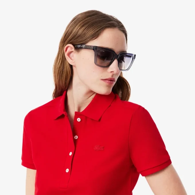 Damen L.12.D Slim Fit Stretch Mini Piqua Poloshirt
