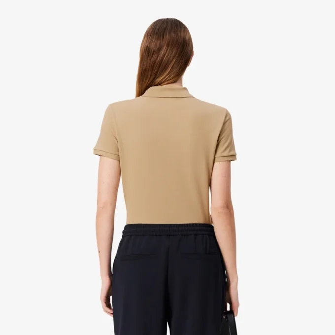 Damen L.12.D Slim Fit Stretch Mini Piqua Poloshirt