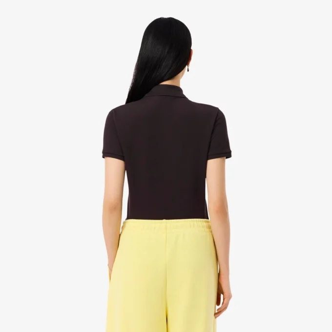 Damen L.12.D Slim Fit Stretch Mini Piqua Poloshirt