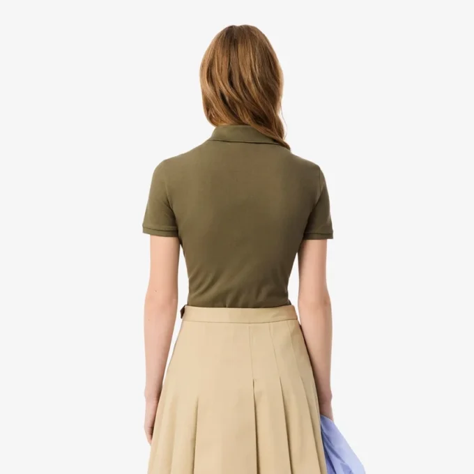 Damen L.12.D Slim Fit Stretch Mini Piqua Poloshirt
