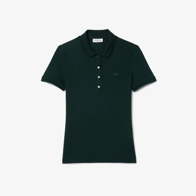 Damen L.12.D Slim Fit Stretch Mini Piqua Poloshirt