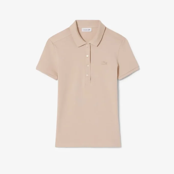 Damen L.12.D Slim Fit Stretch Mini Piqua Poloshirt