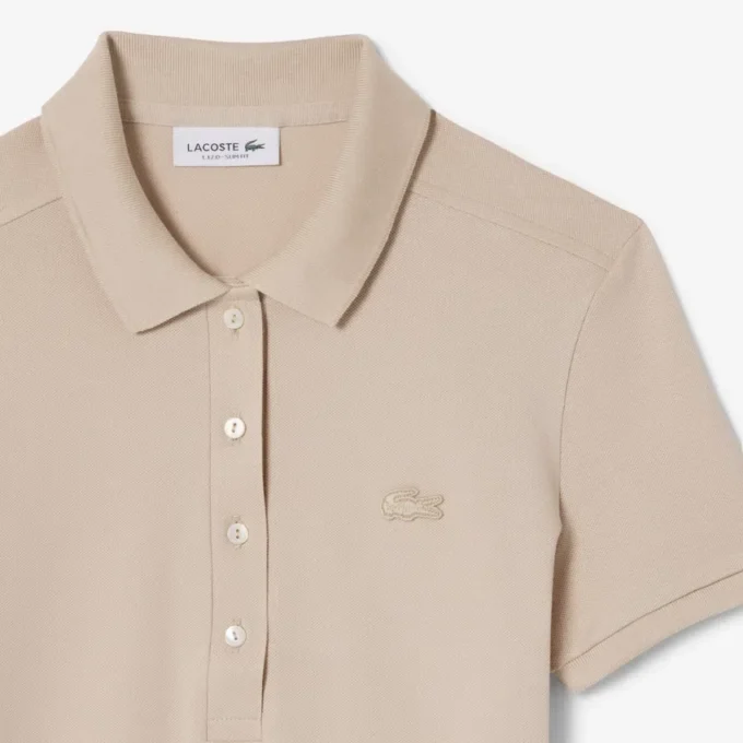 Damen L.12.D Slim Fit Stretch Mini Piqua Poloshirt