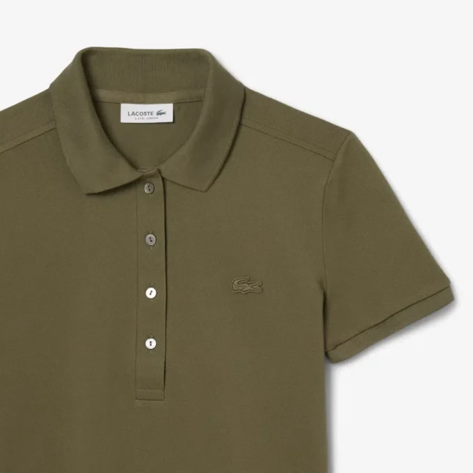 Damen L.12.D Slim Fit Stretch Mini Piqua Poloshirt