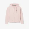 Damen-Piqué-Hoodie mit Reißverschluss